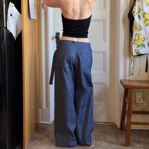 Zara Wide Leg Flare Jeans